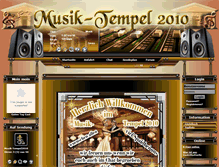 Tablet Screenshot of musik-tempel2010.de